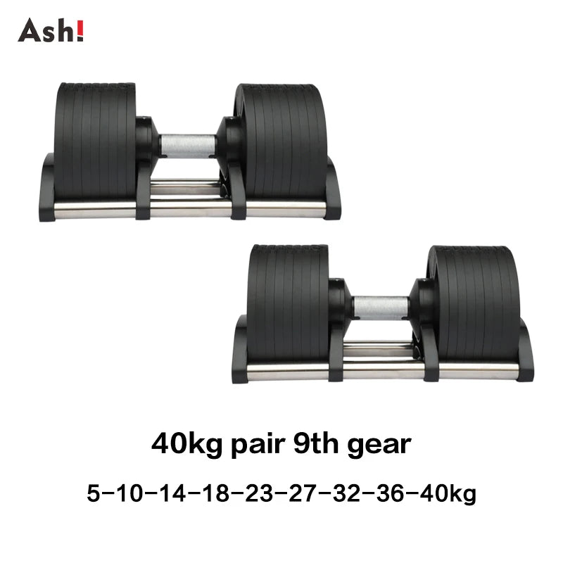 Adjustable Dumbbells Set - Space-saving Home Strength