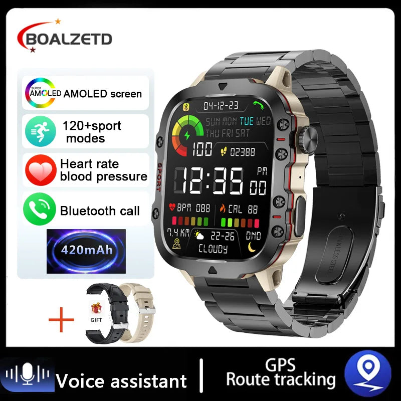 Smart Watch - Bluetooth Calling and Health Tracking