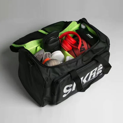 Large Multi-Compartment Sports Duffle - Waterproof Sneaker Gym Bag