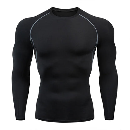 Men's Compression Athletic T-Shirt - Quick Dry Performance Training Top