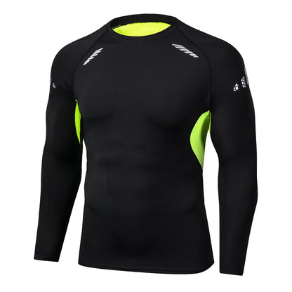 Men's Compression Athletic T-Shirt - Quick Dry Performance Training Top
