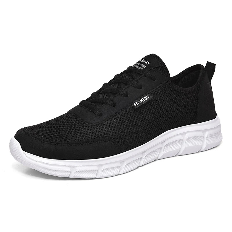 Breathable Mesh Sneakers - Breathable Comfort and Secure Fit