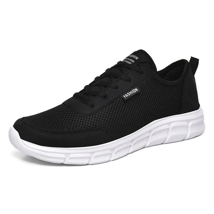 Breathable Mesh Sneakers - Breathable Comfort and Secure Fit