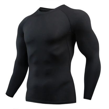 Men's Compression Athletic T-Shirt - Quick Dry Performance Training Top