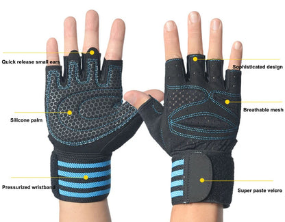 Training Gloves - Anti-Slip Grip and Palm Protection