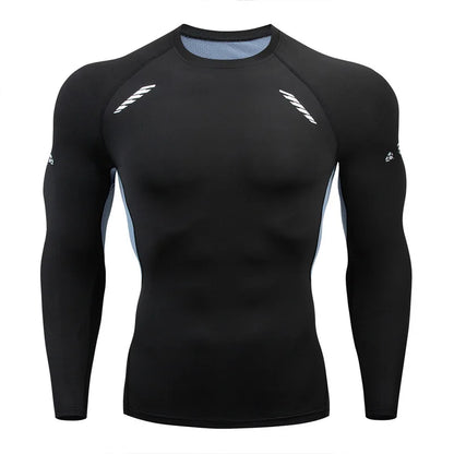 Men's Compression Athletic T-Shirt - Quick Dry Performance Training Top