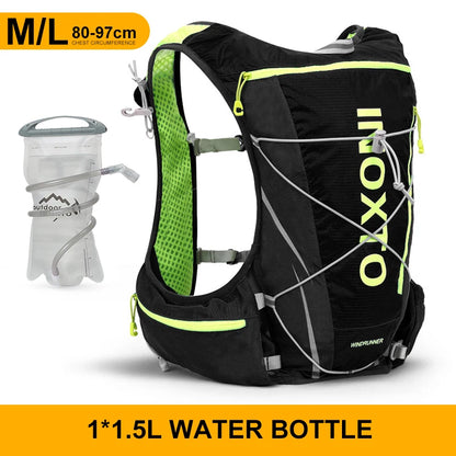 8L Hydration Running Vest - Lightweight Marathon Backpack