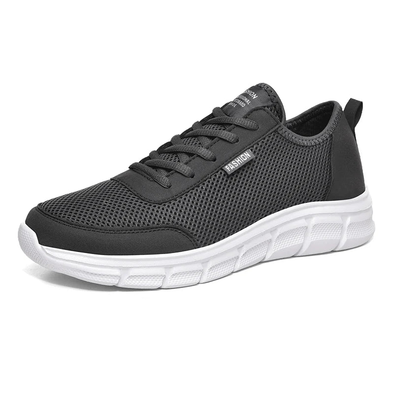 Breathable Mesh Sneakers - Breathable Comfort and Secure Fit