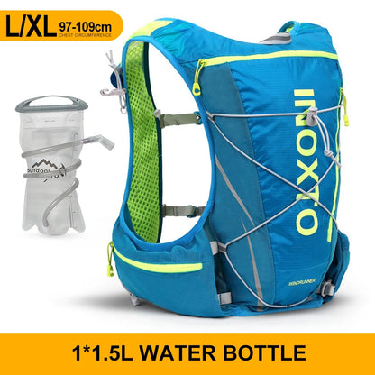 8L Hydration Running Vest - Lightweight Marathon Backpack