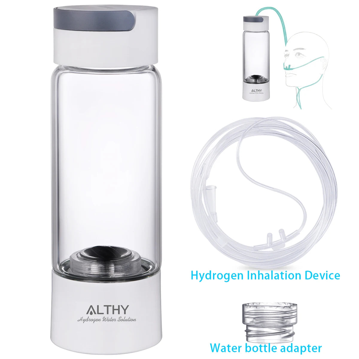 Portable Hydrogen Water Bottle - Hydrogen-rich Water