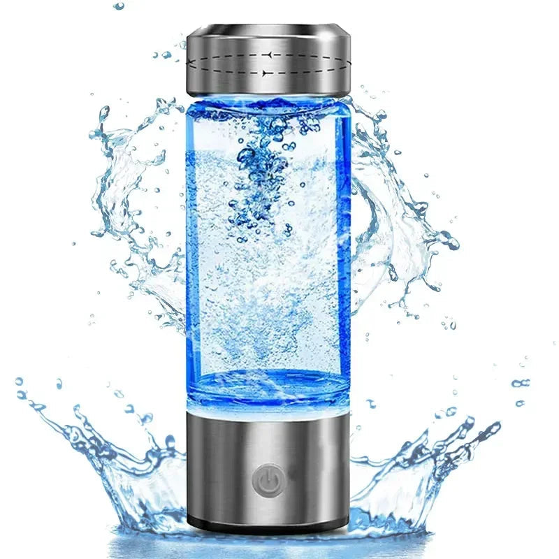 Portable Hydrogen Water Bottle About 420 ML - Hydrogen-rich Water