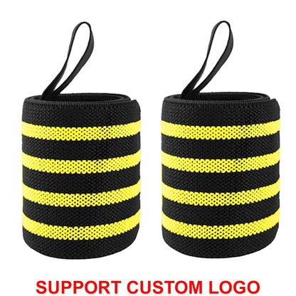 Weightlifting Wrist Wraps - Secure Support For Heavy Lifts