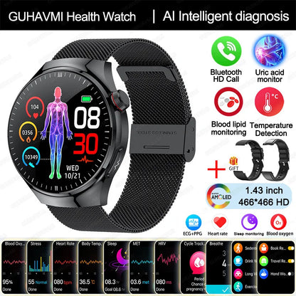 Smart Watch - Bluetooth Calling and Health Tracking