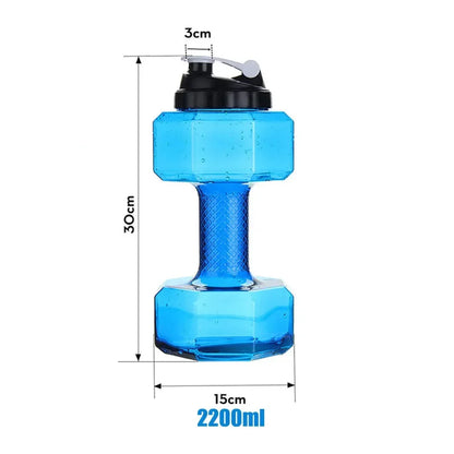 Motivational Water Bottle - Time Marker and Leak-Resistant Hydration