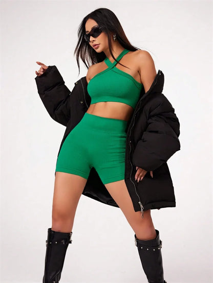 2-Piece Workout Set - Matching Comfort and Quick Dry Performance