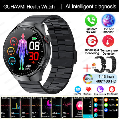 Smart Watch - Bluetooth Calling and Health Tracking
