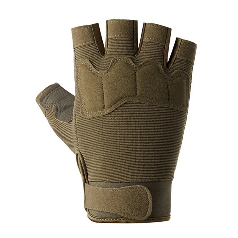 Fingerless Tactical Gloves - Anti-slip Grip For Training