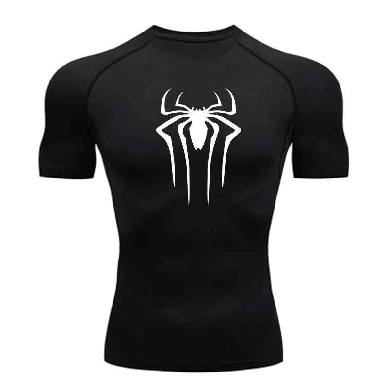 Men's Compression Fitness Shirt - Quick Dry Athletic Performance T-Shirt