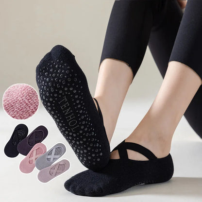 Yoga Grip Socks - Non-Slip Grip for Studio Workouts
