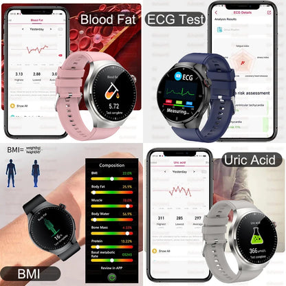 Smart Watch - Bluetooth Calling and Health Tracking