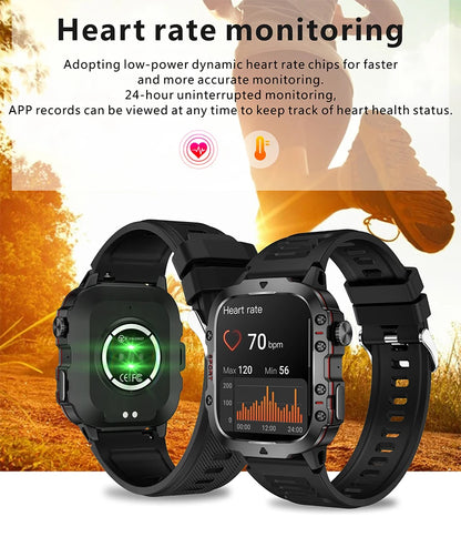 Smart Watch - Bluetooth Calling and Health Tracking