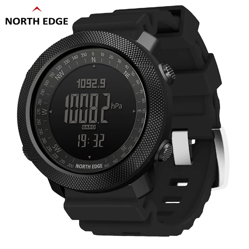 North Edge Military Sport Watch - Altimeter Barometer Compass