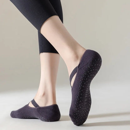 Yoga Grip Socks - Non-Slip Grip for Studio Workouts