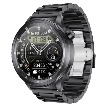 KUMI Gear GT3 AMOLED Smart Watch - AI Voice and Bluetooth Calling