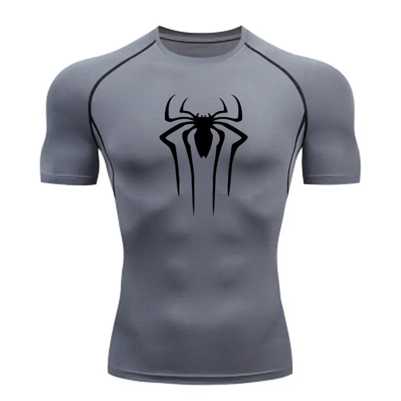 Men's Compression Fitness Shirt - Quick Dry Athletic Performance T-Shirt