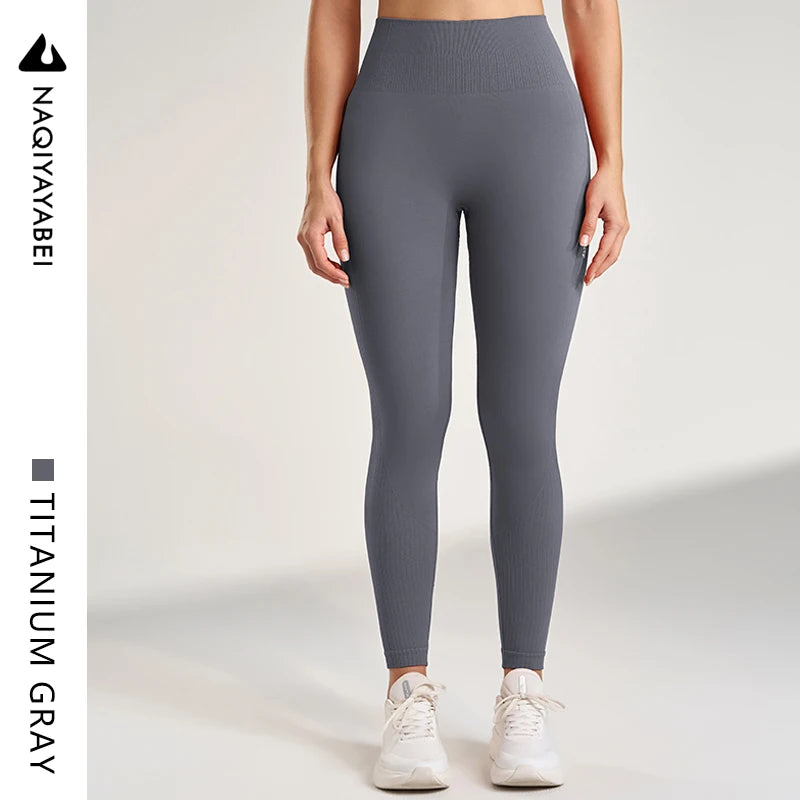 High-Waist Leggings - Tummy Support and Squat Comfort