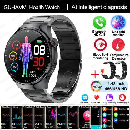 Smart Watch - Bluetooth Calling and Health Tracking