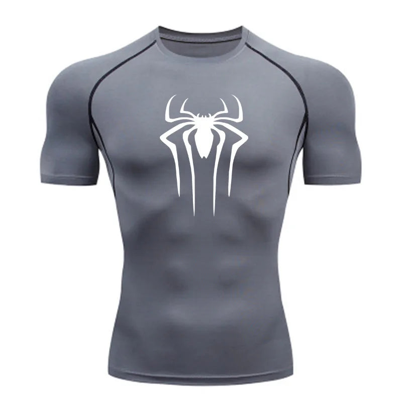 Men's Compression Fitness Shirt - Quick Dry Athletic Performance T-Shirt