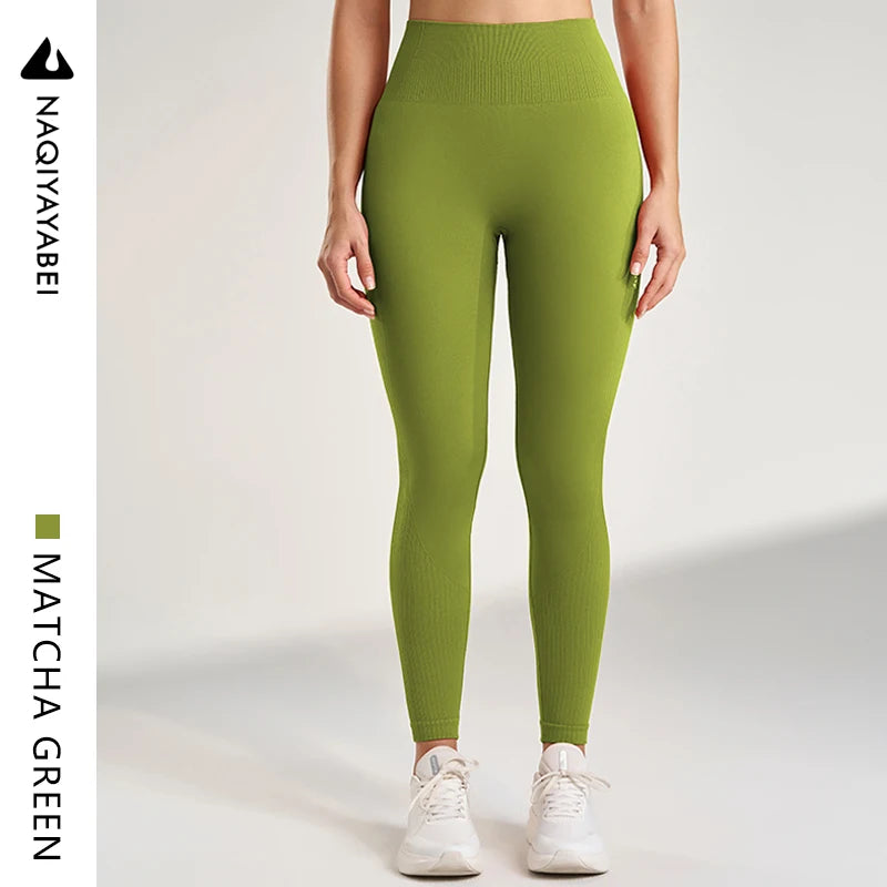 High-Waist Leggings - Tummy Support and Squat Comfort