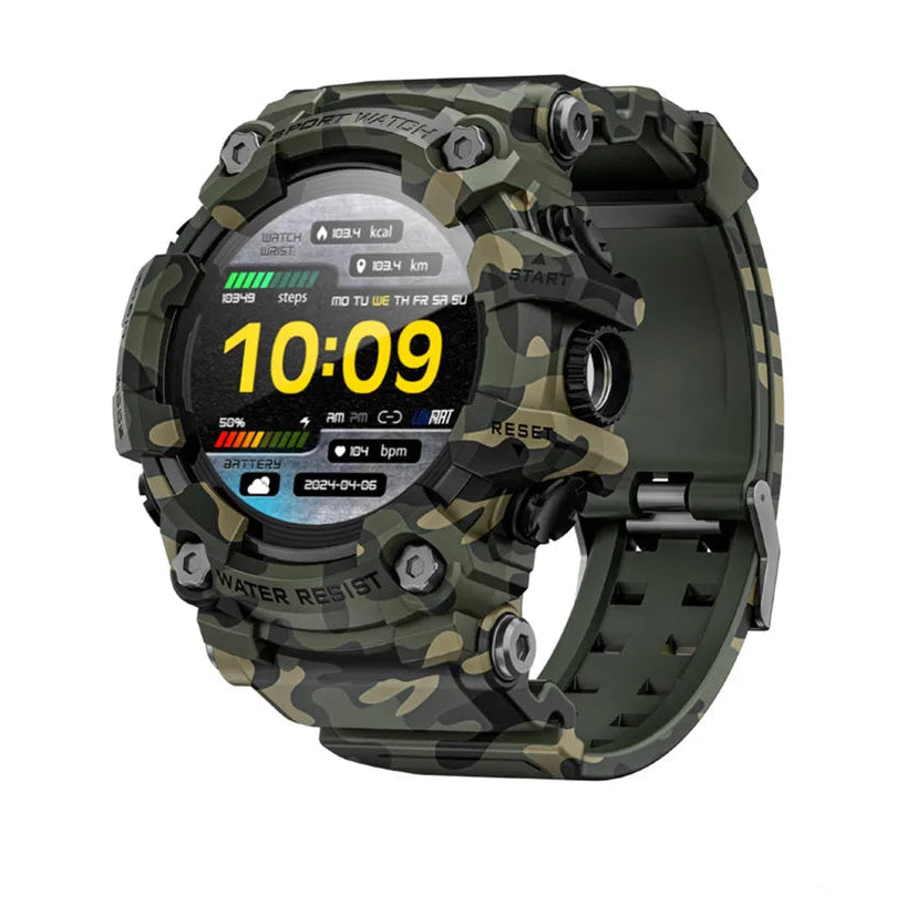 LOKMAT Attack-GT Rugged Smart Watch - Waterproof with Flashlight