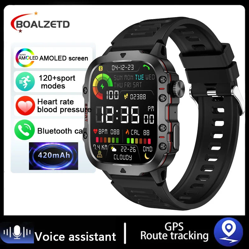 Smart Watch - Bluetooth Calling and Health Tracking