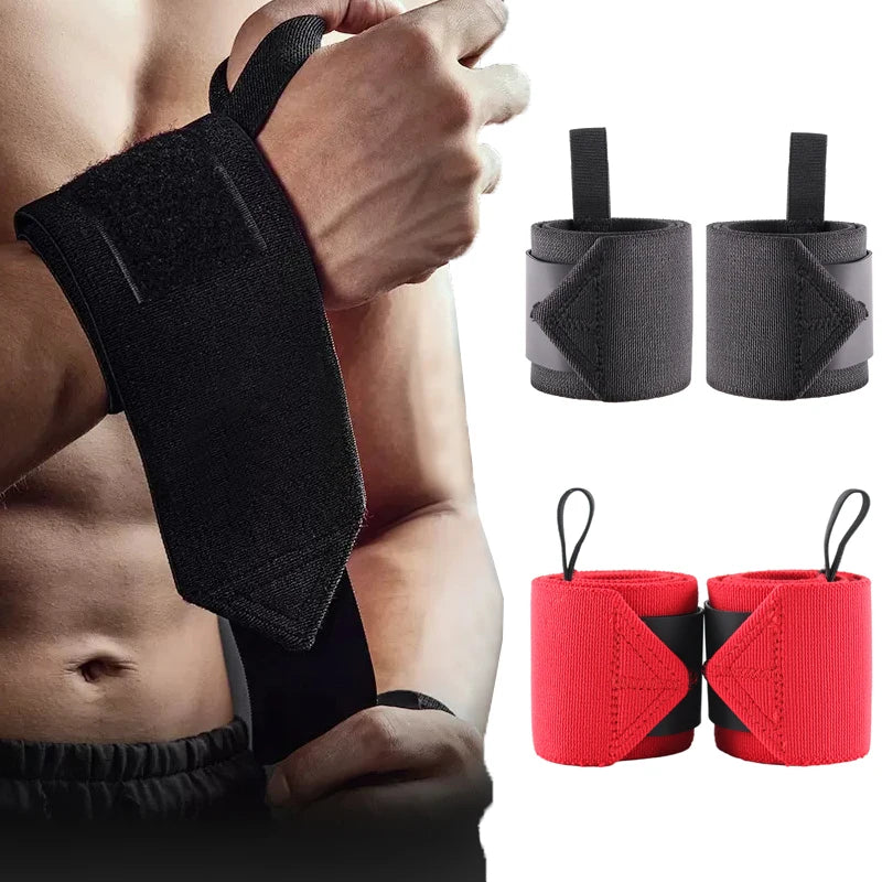 Weightlifting Wrist Wraps - Secure Support For Heavy Lifts