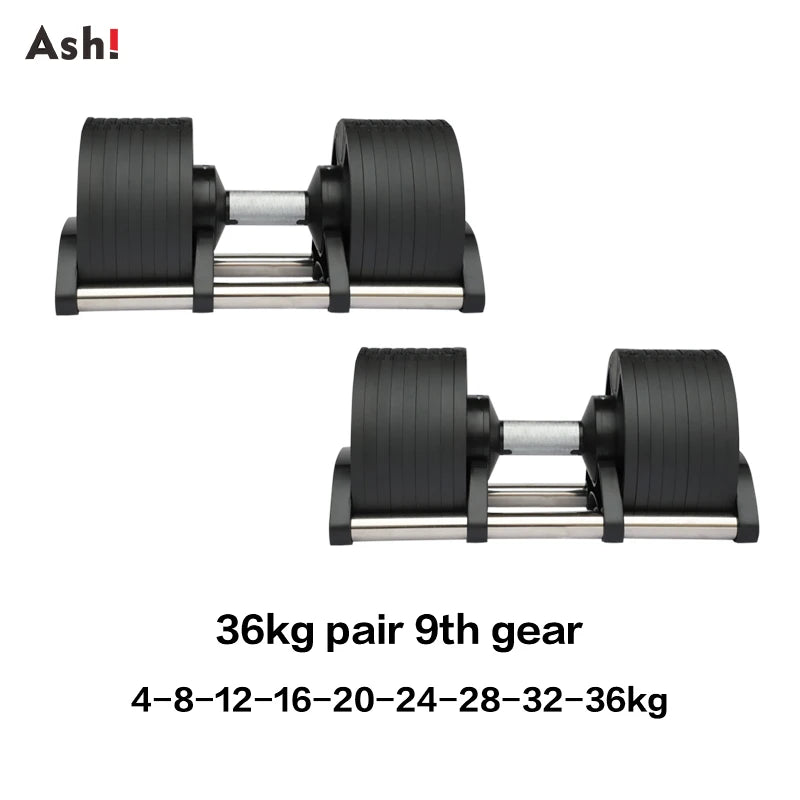 Adjustable Dumbbells Set - Space-saving Home Strength