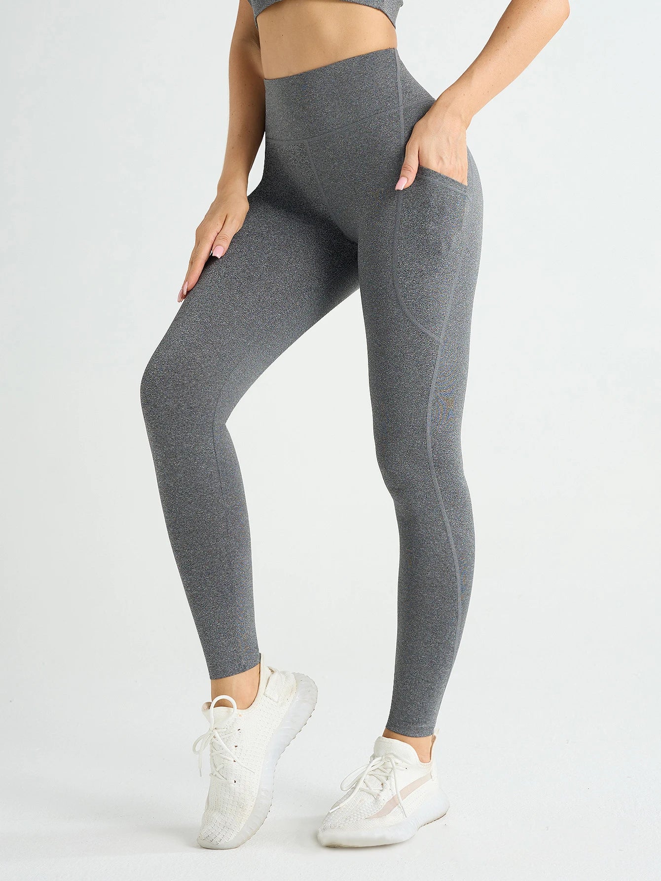 High-Waist Leggings - Tummy Support and Squat Comfort