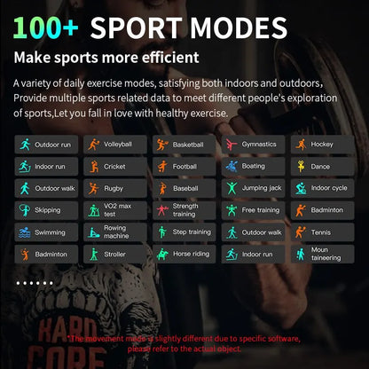 LIGE Women's Smart Watch - Bluetooth Calling and Fitness Tracker