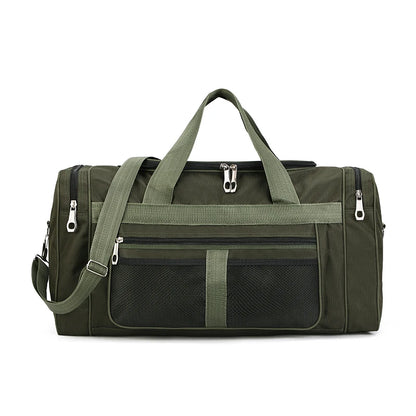 Large Capacity Travel Duffel Bag - Portable Shoulder Handbag