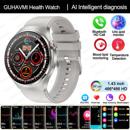Smart Watch - Bluetooth Calling and Health Tracking