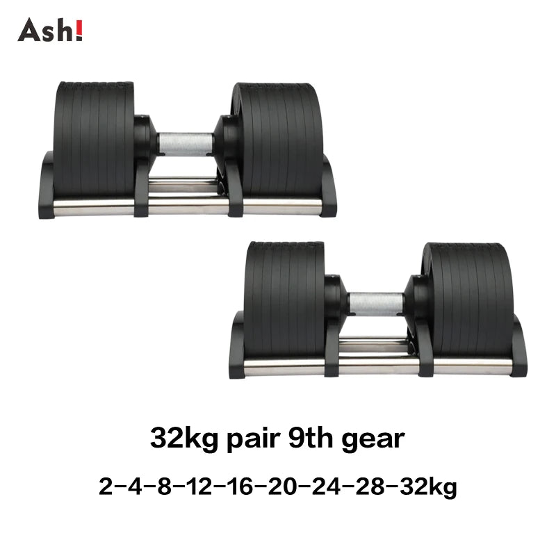 Adjustable Dumbbells Set - Space-saving Home Strength