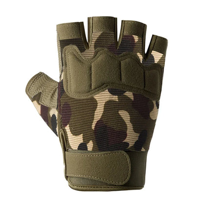Fingerless Tactical Gloves - Anti-slip Grip For Training