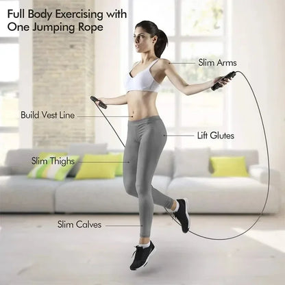 Adjustable Speed Jump Rope - Smooth, Tangle-free Cardio