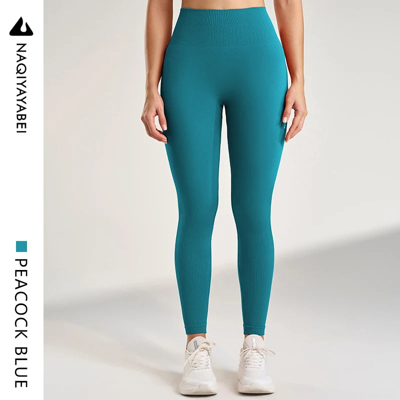 High-Waist Leggings - Tummy Support and Squat Comfort