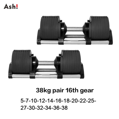 Adjustable Dumbbells Set - Space-saving Home Strength
