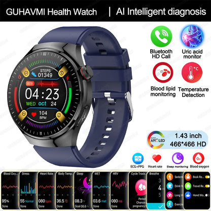 Smart Watch - Bluetooth Calling and Health Tracking