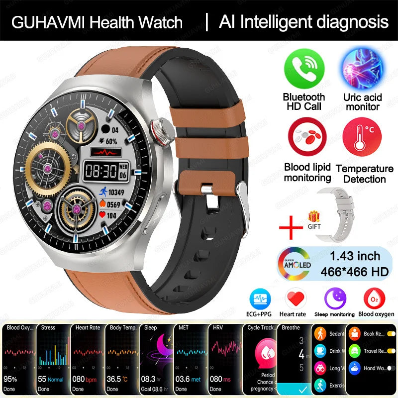 Smart Watch - Bluetooth Calling and Health Tracking