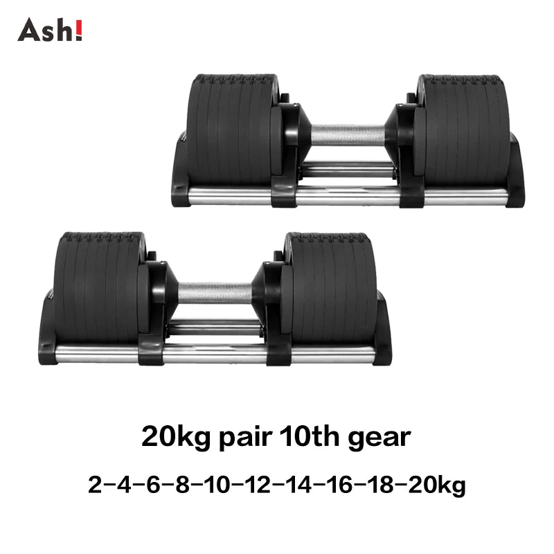 Adjustable Dumbbells Set - Space-saving Home Strength