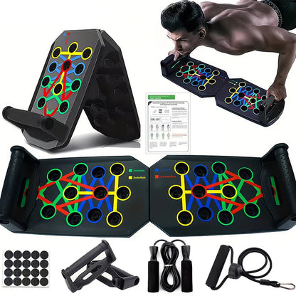 Push-Up Board - Foldable Multi-Angle Strength Training